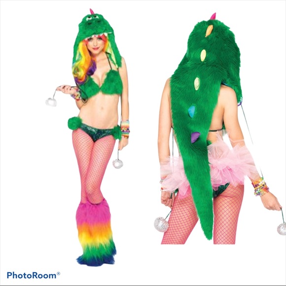 Costume dinosaur Dino fur women’s Sz medium